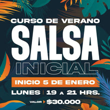 Cargar imagen en el visor de la galería, Intensivo Salsa Inicial