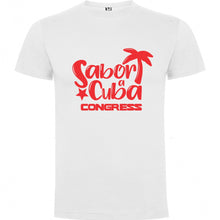 Cargar imagen en el visor de la galería, Polera Oficial Congreso Sabor a Cuba