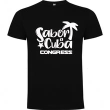 Cargar imagen en el visor de la galería, Polera Oficial Congreso Sabor a Cuba
