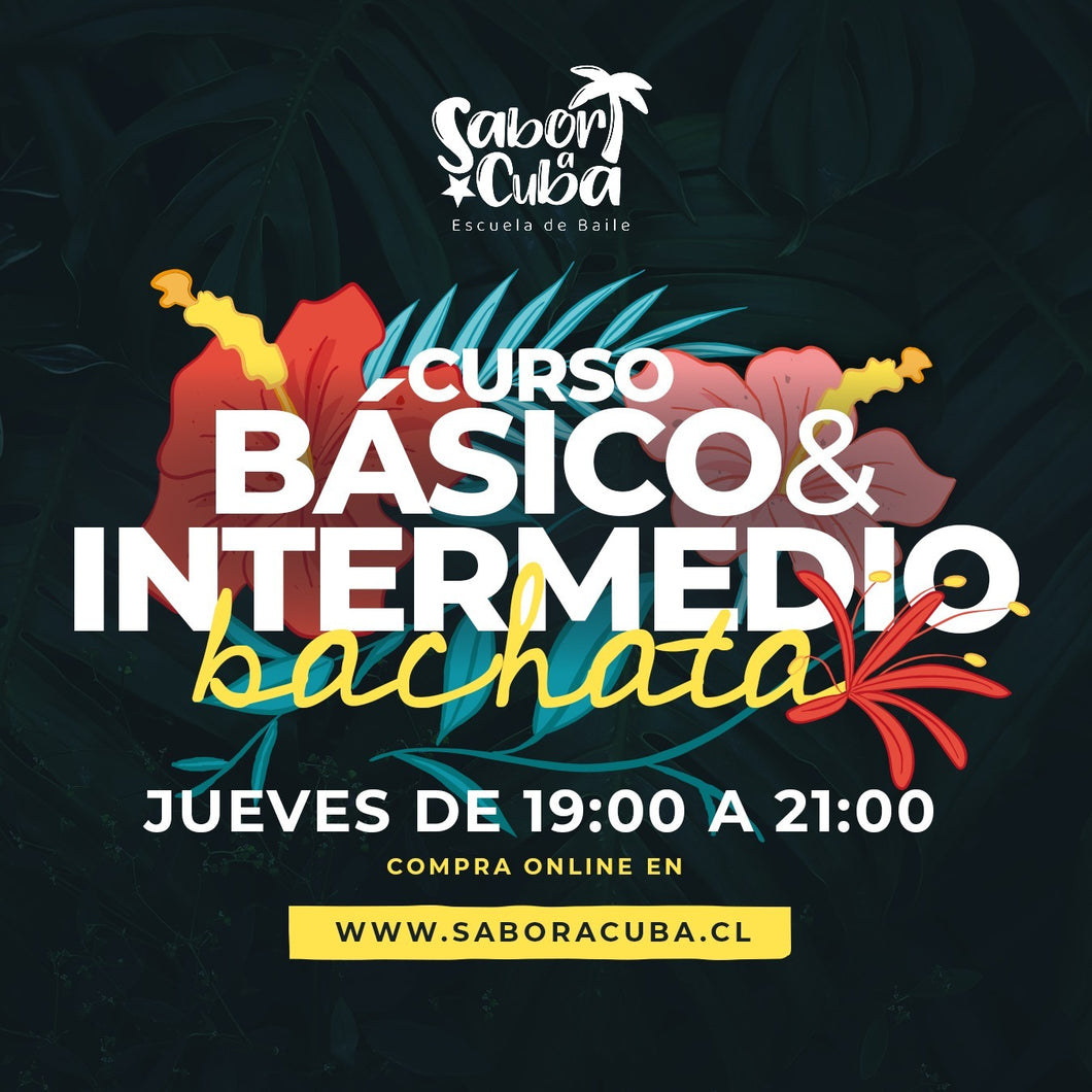 Curso Bachata Intermedio (inicia 7 de marzo)